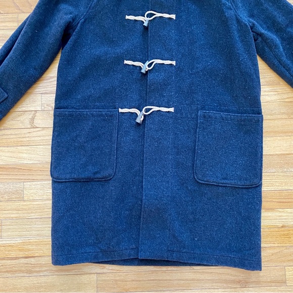 Banana Republic Wool Duffle Coat medium mens - Picture 3 of 14